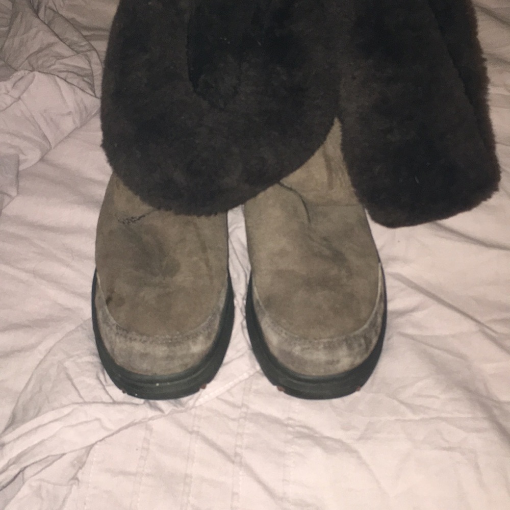 Ugg lace back boots